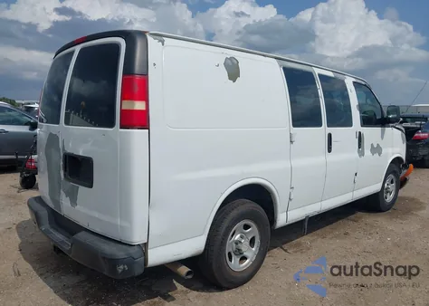 2006 Chevrolet Express Work Van from USA, damaged, VIN 1GCFG15X861218790